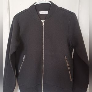 Everlane bomber jacket, Sz S, black